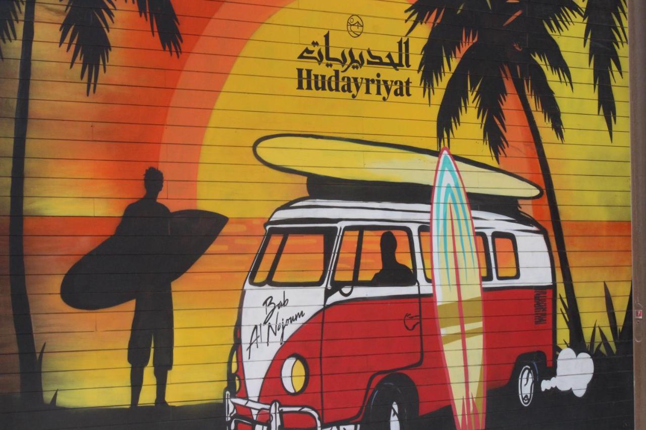 Hotel Bab Al Nojoum Hudayriyat Camp Abu Dhabi Exterior foto