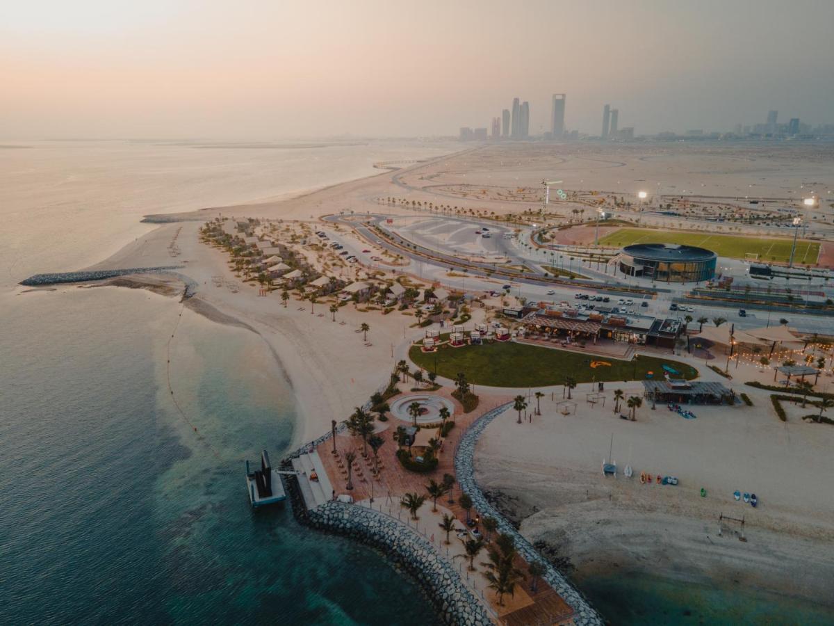 Hotel Bab Al Nojoum Hudayriyat Camp Abu Dhabi Exterior foto