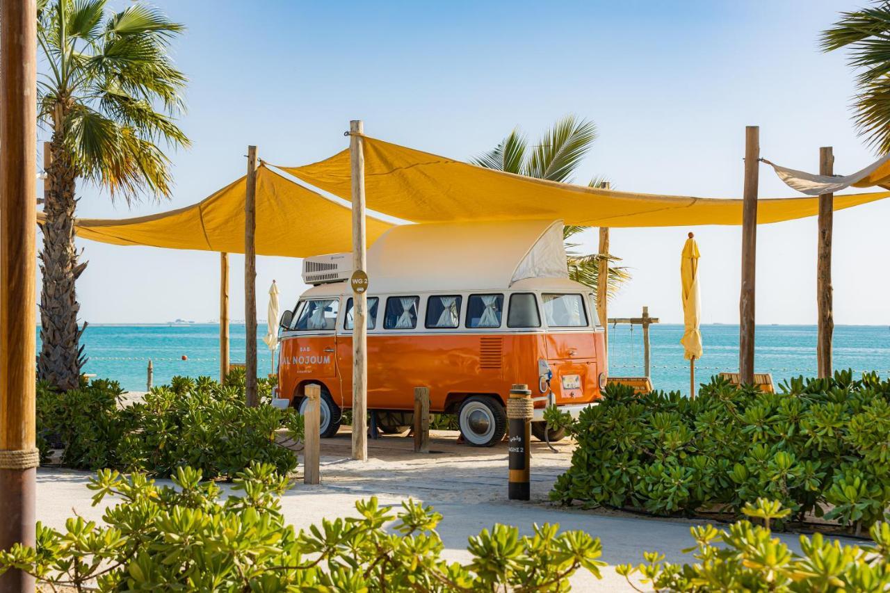 Hotel Bab Al Nojoum Hudayriyat Camp Abu Dhabi Exterior foto