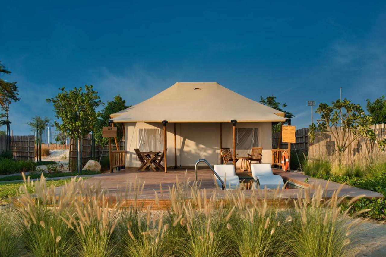 Hotel Bab Al Nojoum Hudayriyat Camp Abu Dhabi Exterior foto