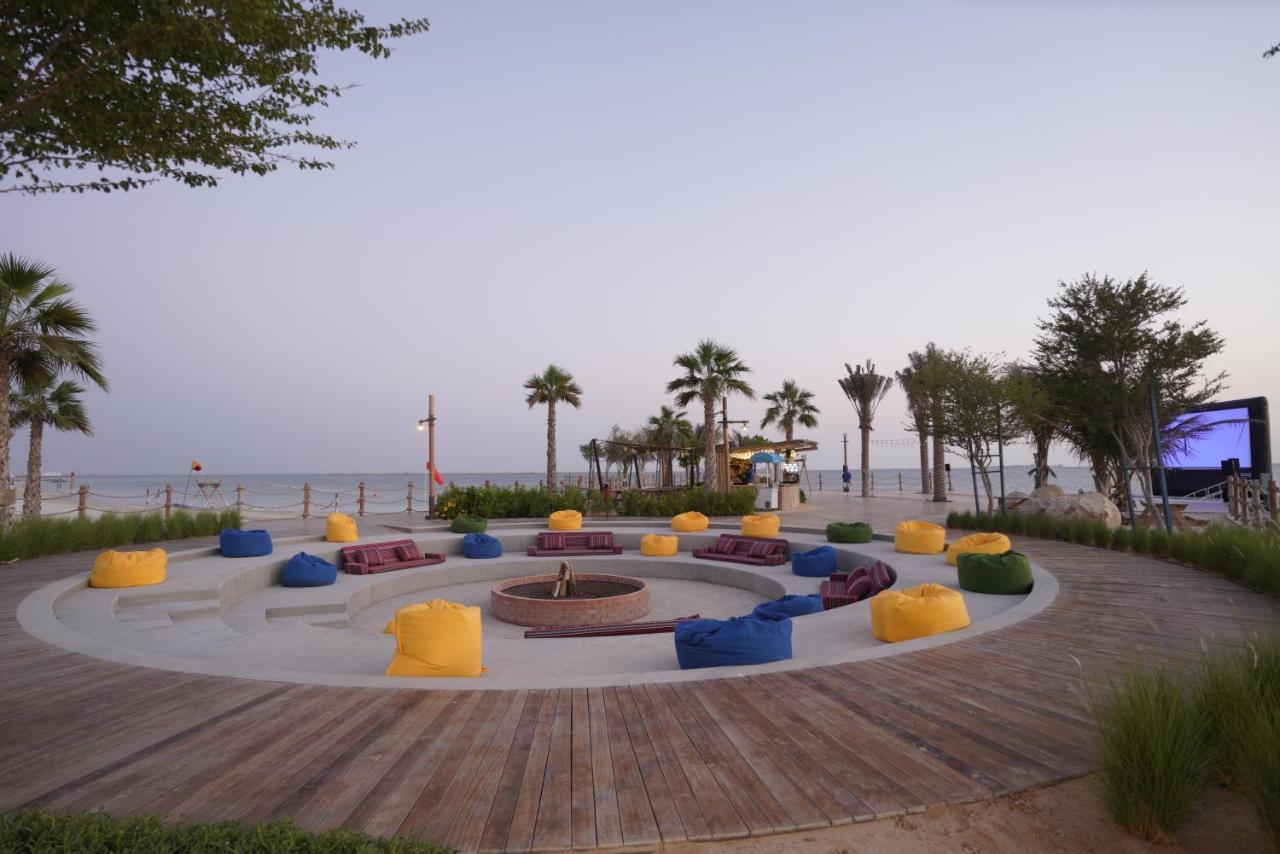 Hotel Bab Al Nojoum Hudayriyat Camp Abu Dhabi Exterior foto