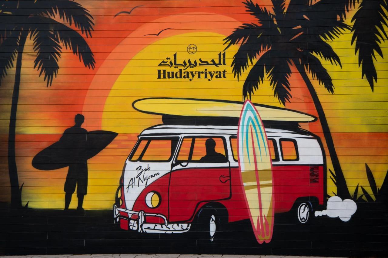 Hotel Bab Al Nojoum Hudayriyat Camp Abu Dhabi Exterior foto