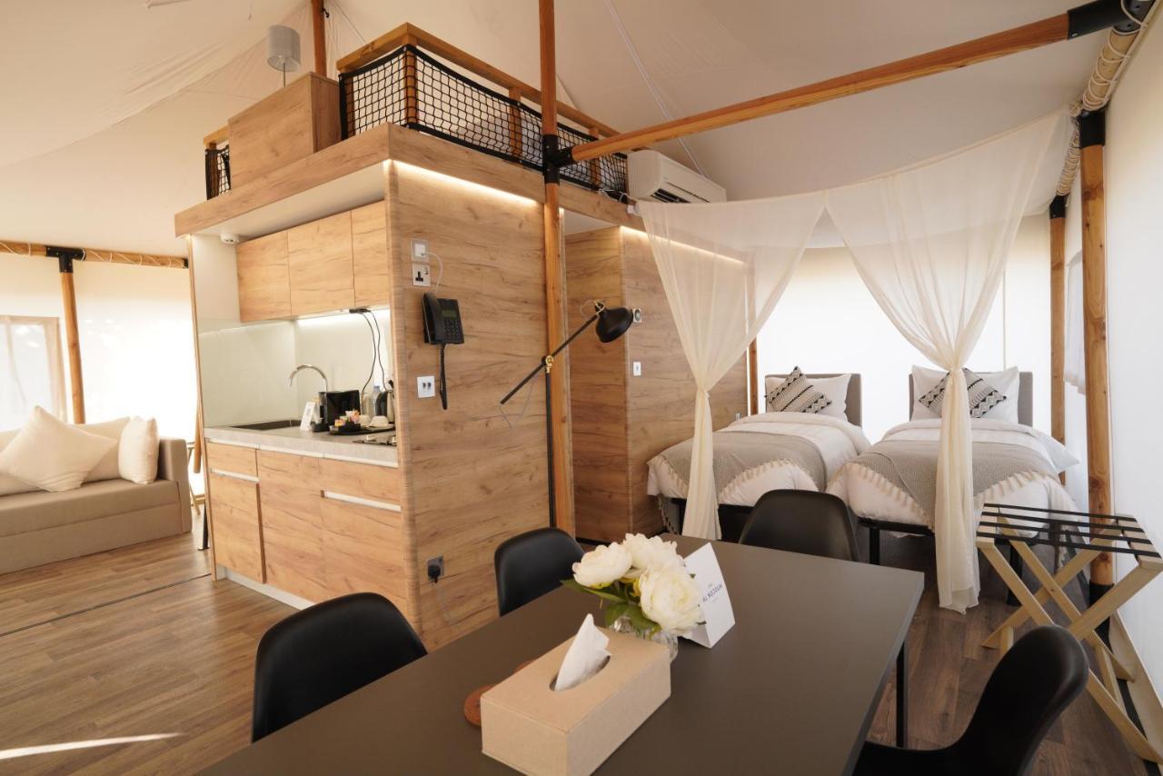 Hotel Bab Al Nojoum Hudayriyat Camp Abu Dhabi Exterior foto