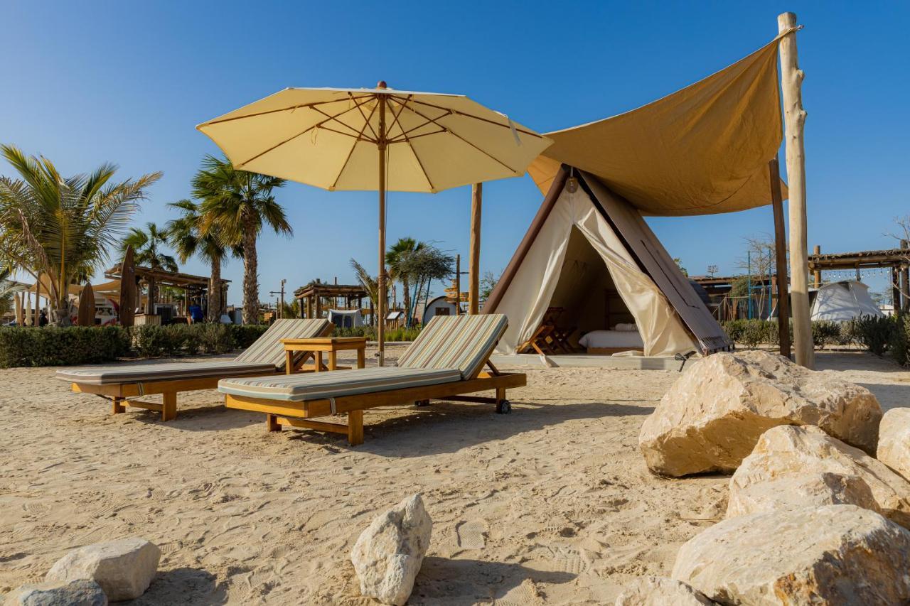 Hotel Bab Al Nojoum Hudayriyat Camp Abu Dhabi Exterior foto