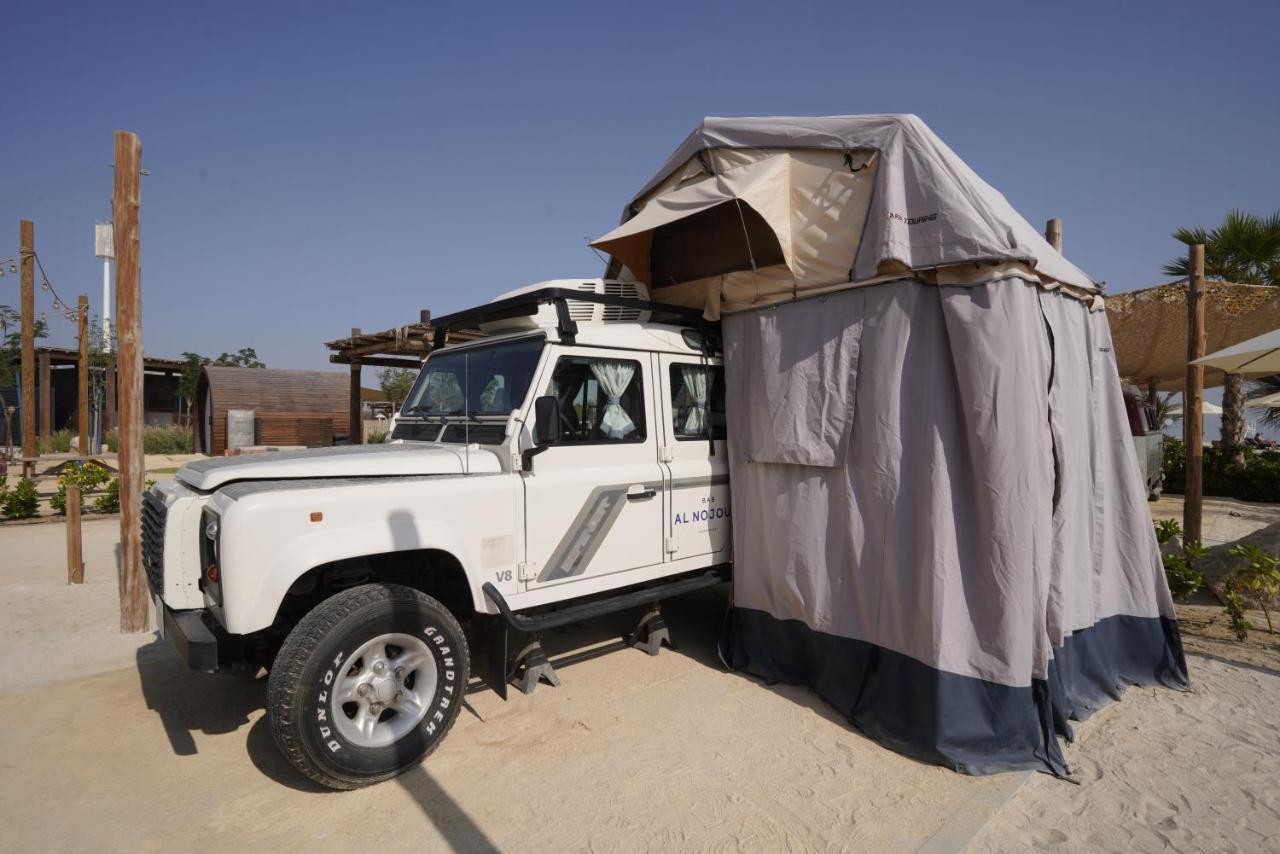 Hotel Bab Al Nojoum Hudayriyat Camp Abu Dhabi Exterior foto