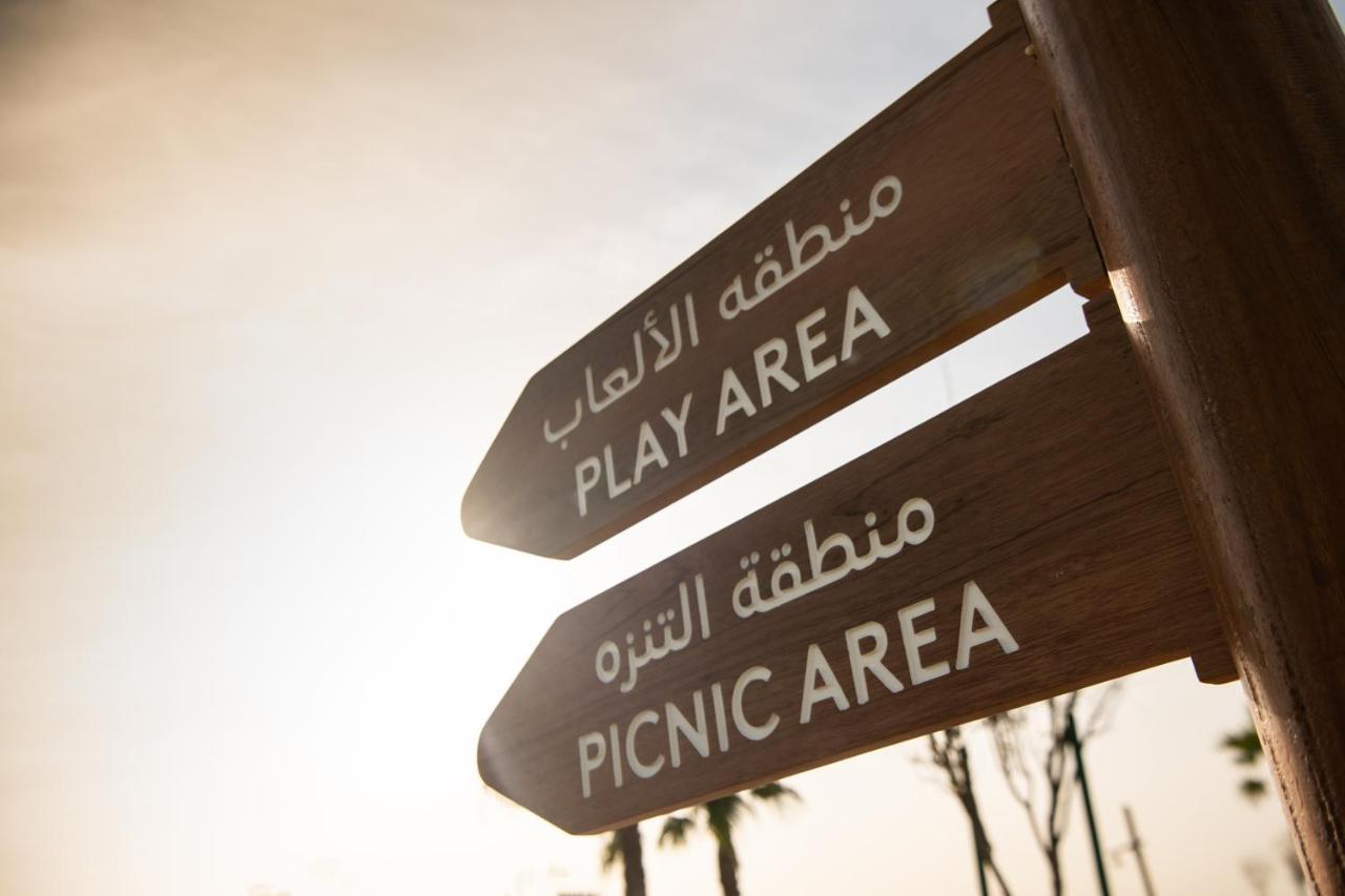 Hotel Bab Al Nojoum Hudayriyat Camp Abu Dhabi Exterior foto