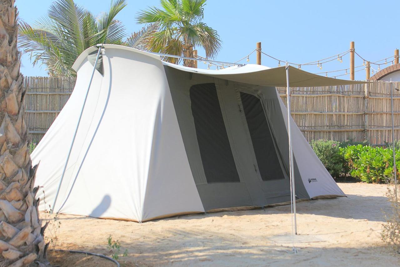 Hotel Bab Al Nojoum Hudayriyat Camp Abu Dhabi Exterior foto
