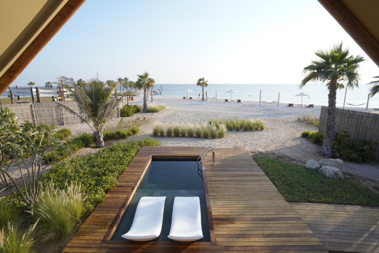 Hotel Bab Al Nojoum Hudayriyat Camp Abu Dhabi Exterior foto