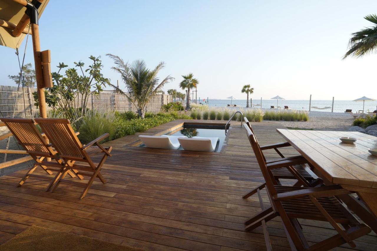 Hotel Bab Al Nojoum Hudayriyat Camp Abu Dhabi Exterior foto
